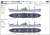 アメリカ海軍 貨物船 リバティシップセット (AK-99 ブーツ・AK-121 ザビック) (2隻入り) (宮沢模型流通限定) (プラモデル) 塗装2