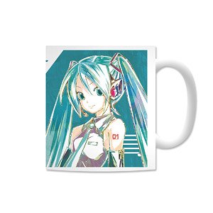 Piapro Characters Hatsune Miku Ani-Art Mug Cup (Anime Toy)