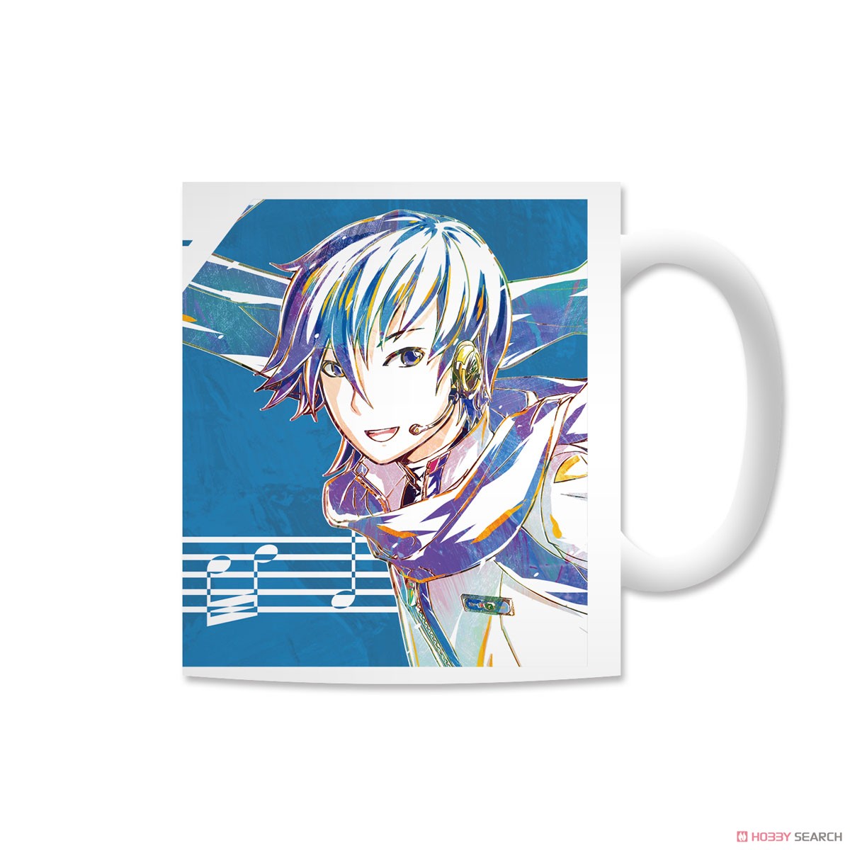 Piapro Characters Kaito Ani-Art Mug Cup (Anime Toy) Item picture1
