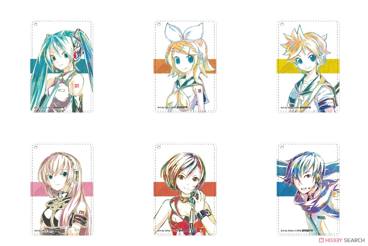 ピアプロキャラクターズ MEIKO Ani-Art 1ポケットパスケース (キャラクターグッズ) その他の画像1