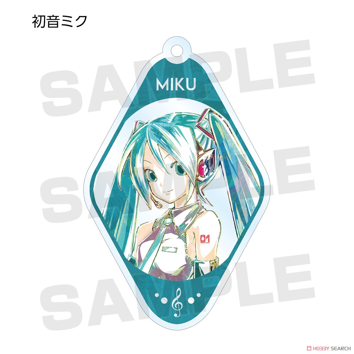 Piapro Characters Trading Ani-Art Acrylic Key Ring (Set of 6) (Anime Toy) Item picture2