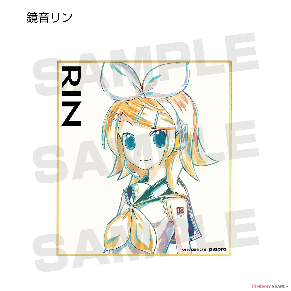 Piapro Characters Trading Ani-Art Mini Colored Paper (Set of 6) (Anime Toy) Item picture3
