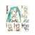 Piapro Characters Trading Ani-Art Mini Colored Paper (Set of 6) (Anime Toy) Item picture1