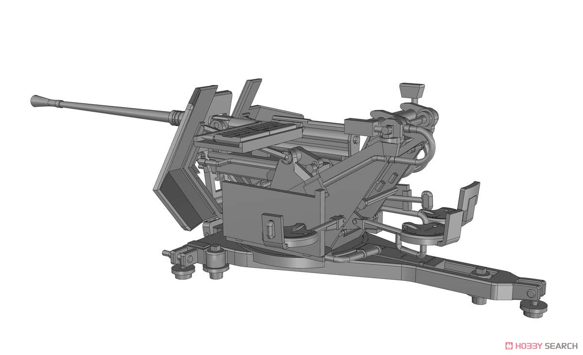 ドイツ軍 3.7cm対空砲 Flak.36 w/Sd.Ah.52トレーラー (プラモデル) その他の画像4