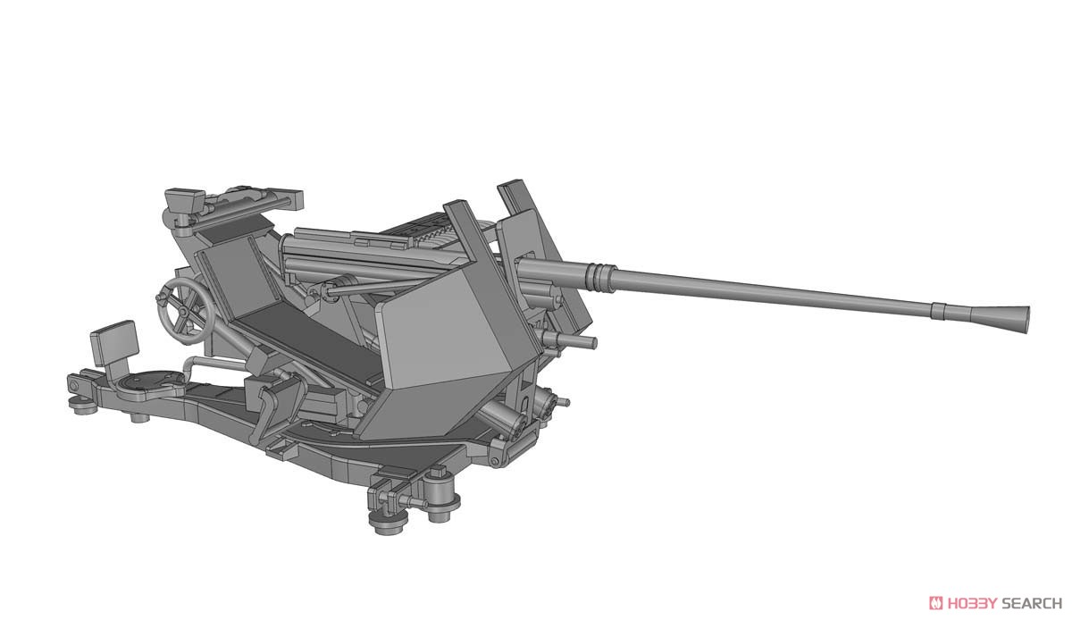 ドイツ軍 3.7cm対空砲 Flak.36 w/Sd.Ah.52トレーラー (プラモデル) その他の画像5