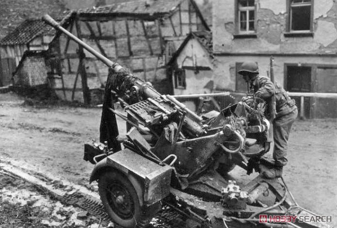ドイツ軍 3.7cm対空砲 Flak.36 w/Sd.Ah.52トレーラー (プラモデル) その他の画像9