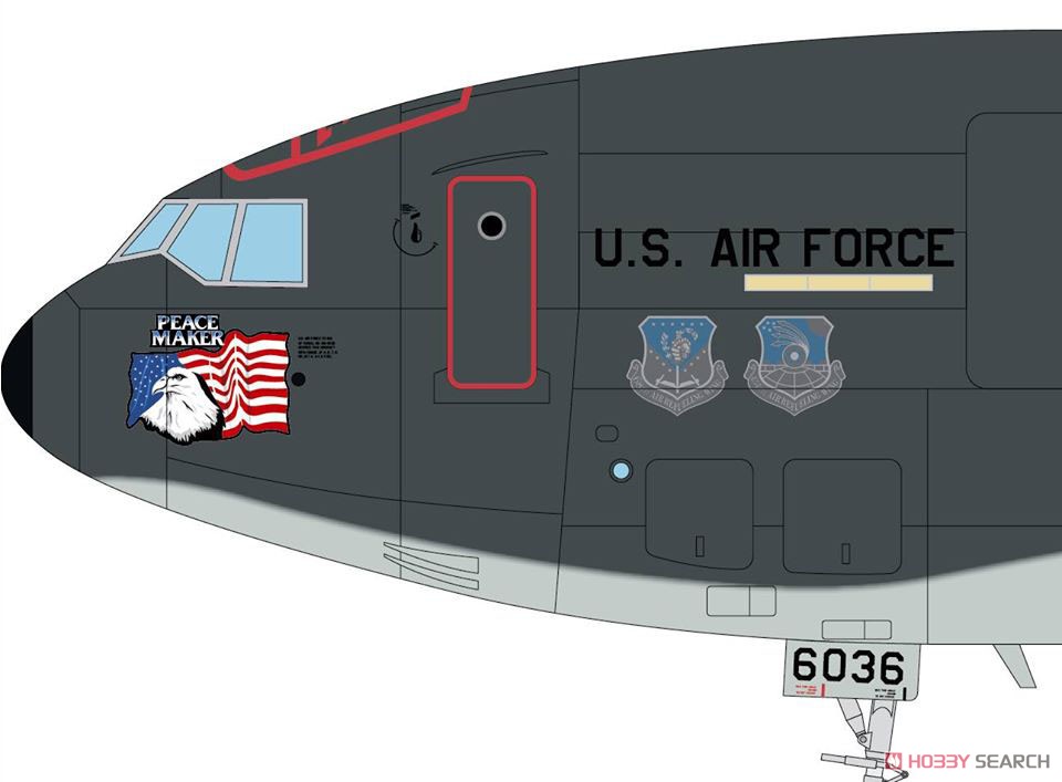 マクドネル・ダグラス KC-10 エクステンダー (プラモデル) 塗装2