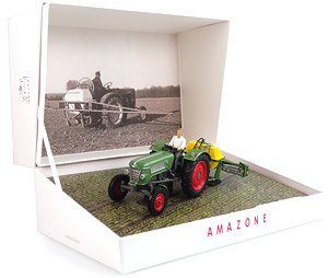 Amazone 300S & Fendt Farmer 2 セット (ギフトボックス) (ミニカー)
