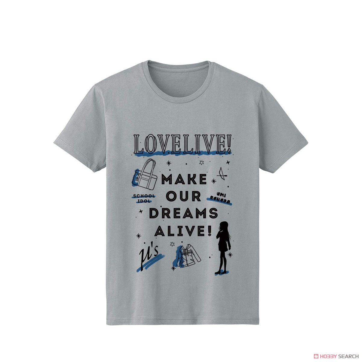 Love Live! Umi Sonoda Line Art T-Shirts Mens XL (Anime Toy) Item picture1