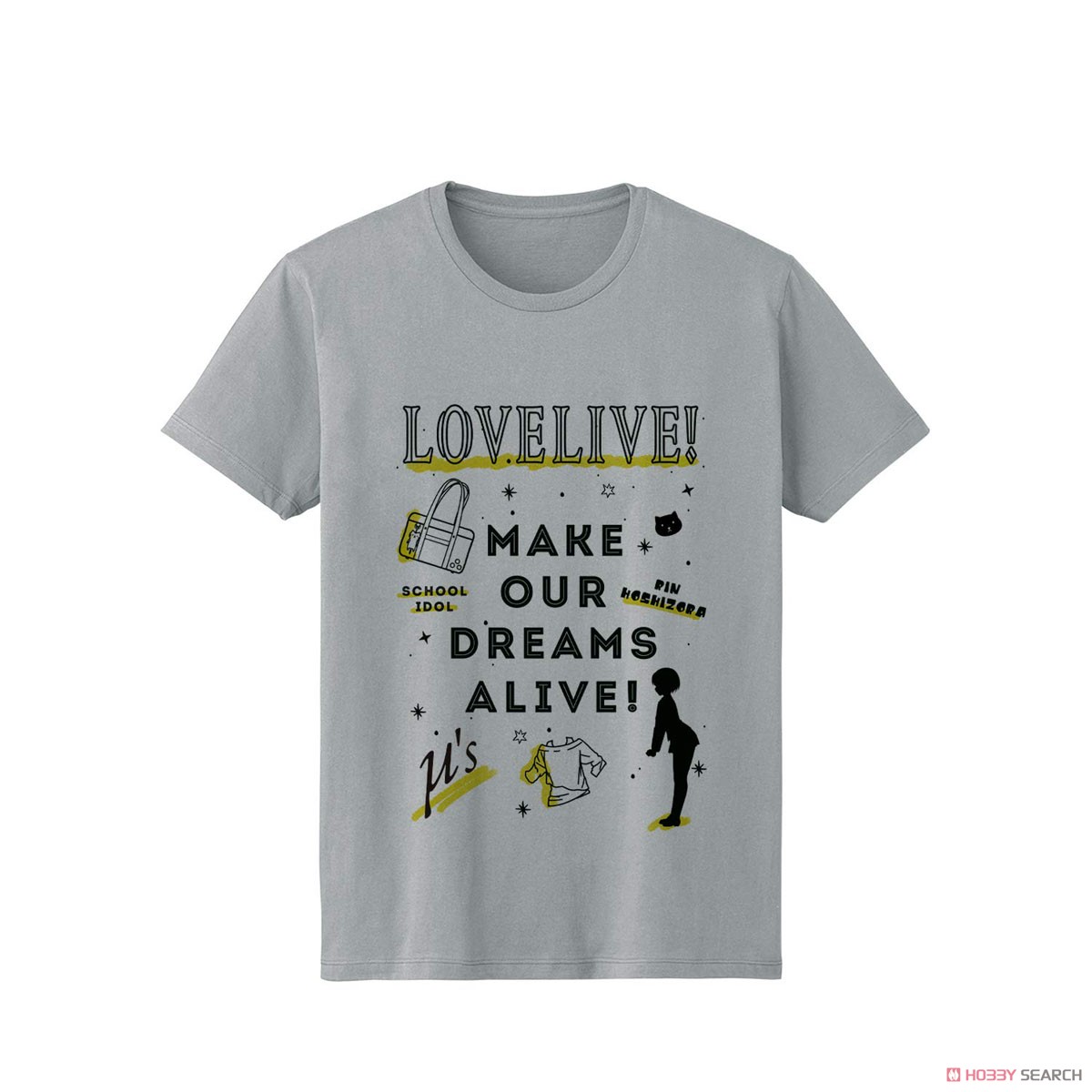 Love Live! Rin Hoshizora Line Art T-Shirts Ladies S (Anime Toy) Item picture1