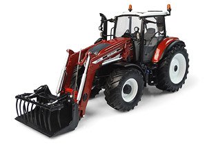 New Holland T5.120 `Centenario` Avec Chargeur Frontal TL470 Couleur Terracotta (Diecast Car)