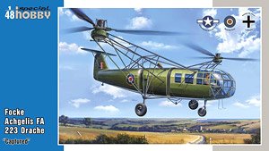 Focke Achgelis FA 223 Drache `Captured (Plastic model)
