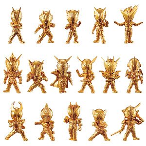 Kamen Rider Gold Figure 01 (Set of 16) (Shokugan)