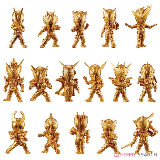 Kamen Rider Gold Figure 01 (Set of 16) (Shokugan) Item picture1