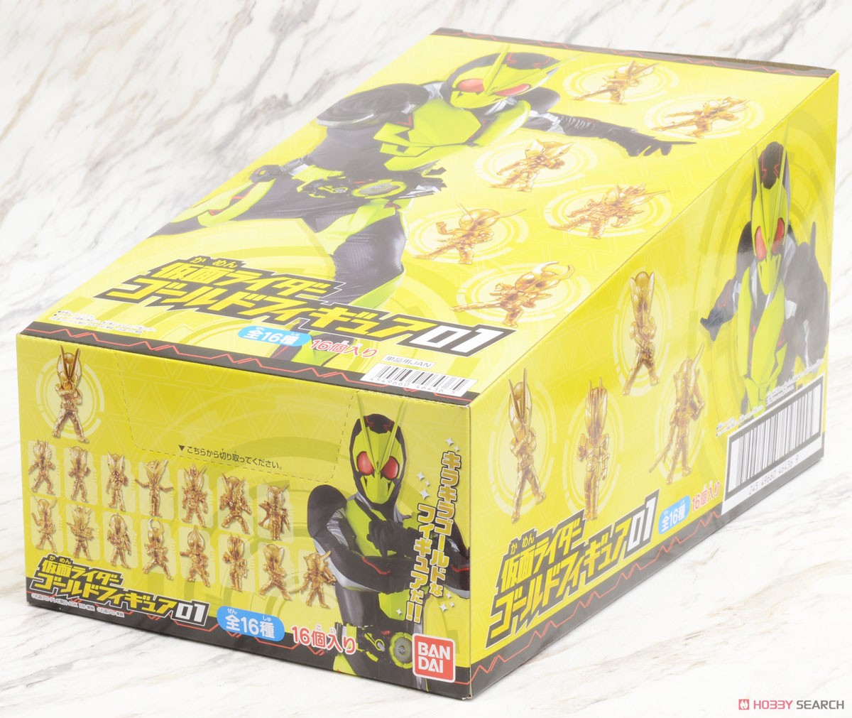 Kamen Rider Gold Figure 01 (Set of 16) (Shokugan) Package1