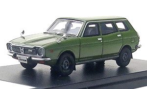 Subaru Leone Estate Van 4WD (1972) Village Green (Diecast Car)