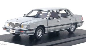 Mitsubishi Debonair V 3000 Royal (1987) Eiger Silver (Diecast Car)