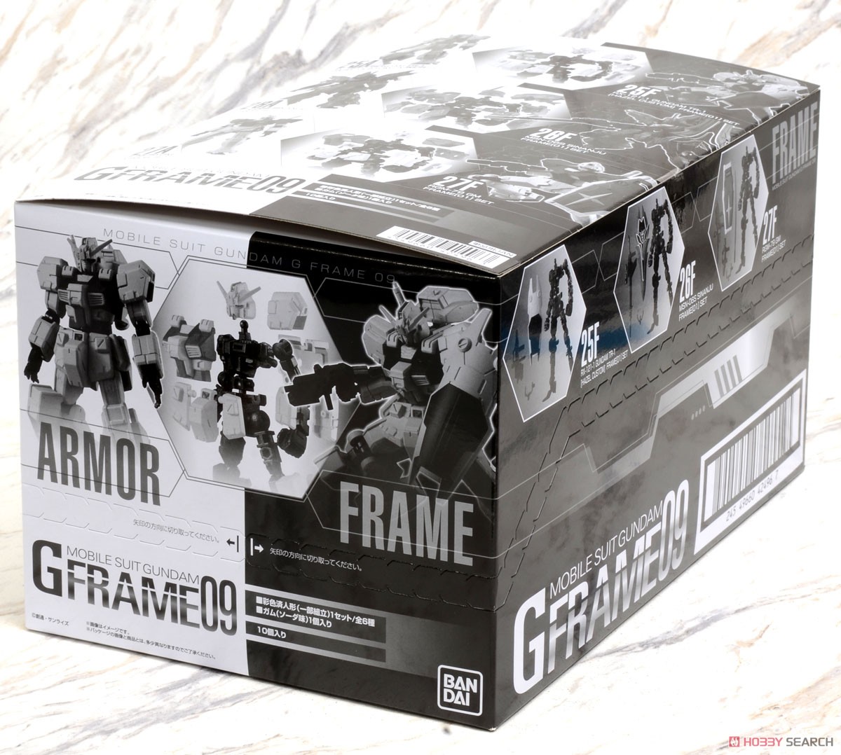 機動戦士ガンダム Gフレーム9 (10個セット) (食玩) パッケージ1