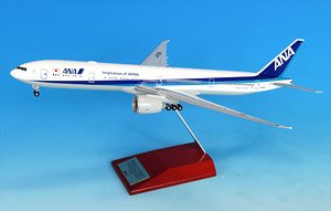 Boeing 777-300ER JA795A Snap Fit Model (w/ WiFi Radome, Gear) (Pre-built Aircraft)