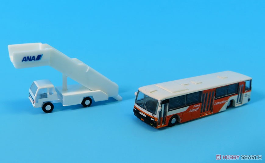 東京空港交通ランプバスとステップカーの2台セット (完成品飛行機) 商品画像1