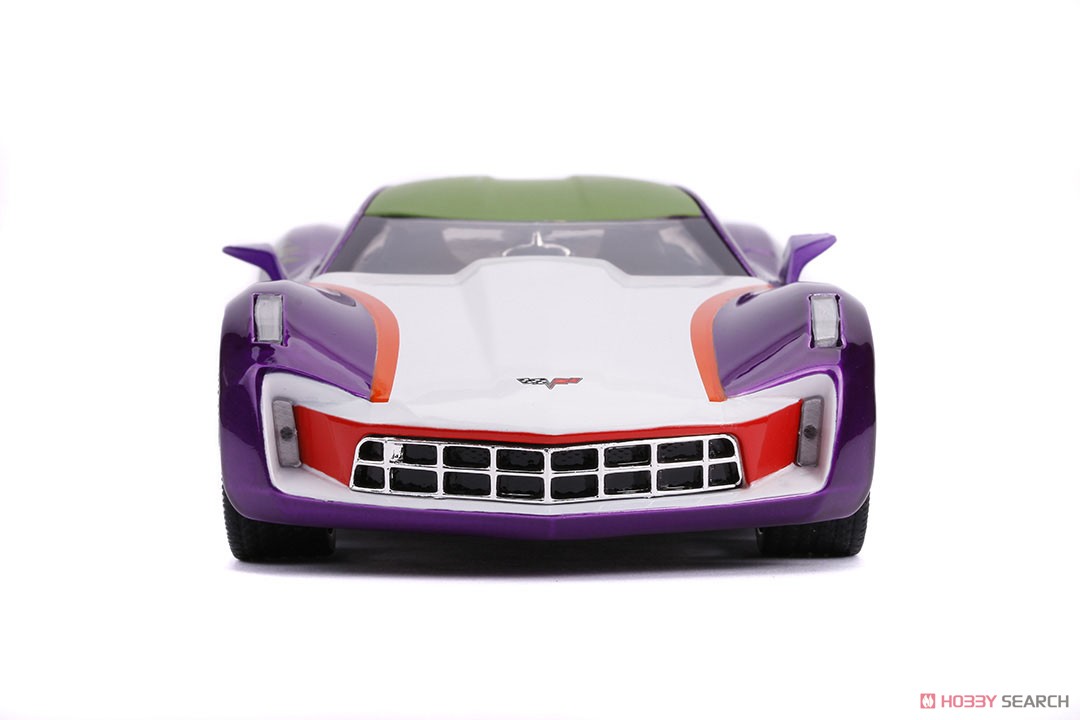 Corvette Stingray 2009 w/ Joker Figure (DC Bombshells) (Diecast Car) Item picture3