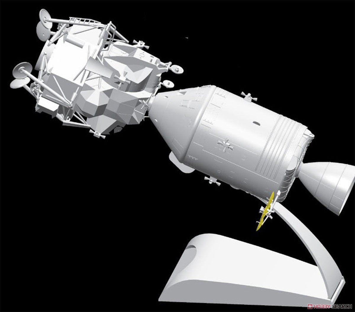 アポロ11号 司令船`コロンビア`/機械船&月着陸船`イーグル` 月面への挑戦 (プラモデル) その他の画像3