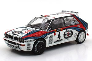 Lancia Delta MC Rallye Car 1992 No.4 (Diecast Car)