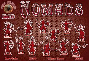 Nomads.Set 2 (Set fo 48) (Plastic model)