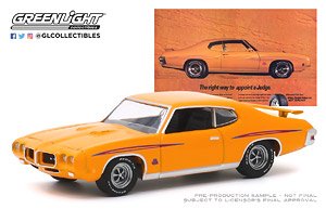 BFGoodrich Vintage Ad Cars - 1970 Pontiac GTO Judge `The Right Way To Appoint A Judge` (ミニカー)
