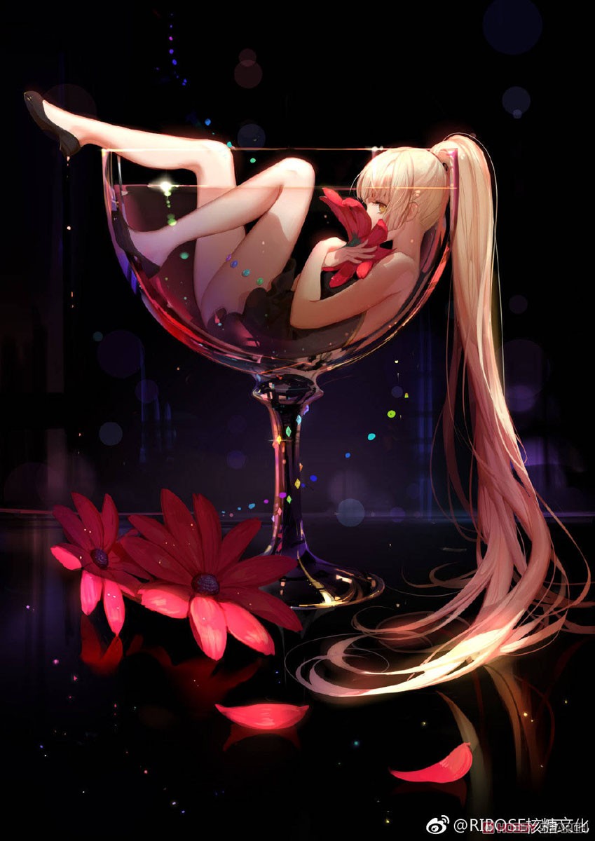 グラスの少女 LILY WINE (フィギュア) その他の画像1