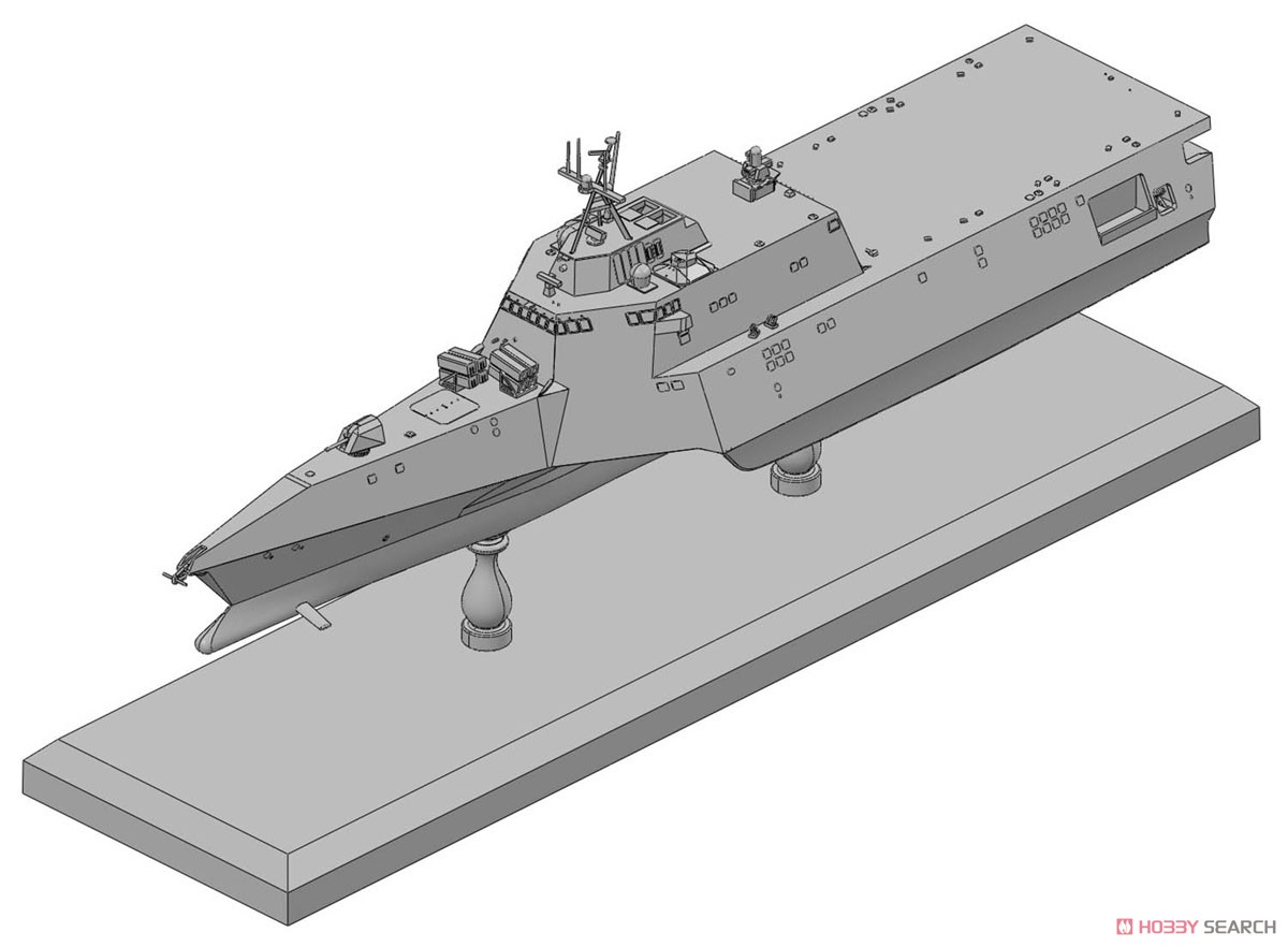 アメリカ海軍 沿海域戦闘艦 ガブリエル・ギフォーズ LCS-10 対艦巡航ミサイルNSM付き (プラモデル) その他の画像4