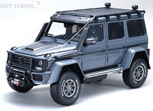 ブラバス 550 アドベンチャー メルセデス ベンツ G500 4x4^2 メタルグレー (ミニカー)