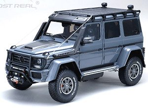 ブラバス 550 アドベンチャー メルセデス ベンツ G500 4x4^2 メタルグレー (ミニカー)