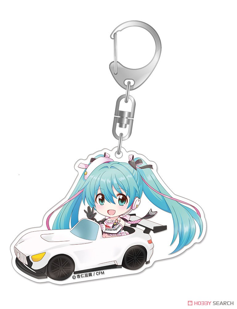 Racing Miku 2019 Ver. Nendoroid Plus Acrylic Key Ring 3 (Anime Toy) Item picture1