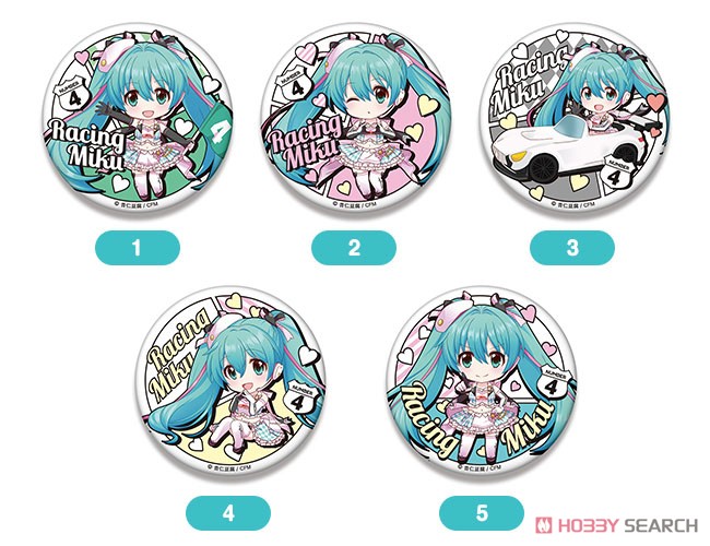 Racing Miku 2019 Ver. Nendoroid Plus Big Can Badge 4 (Anime Toy) Other picture1