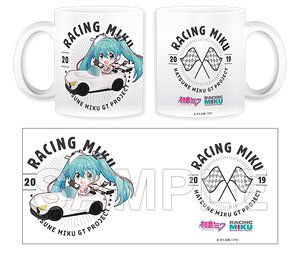 Racing Miku 2019 Ver. Nendoroid Plus Mug Cup 3 (Anime Toy)