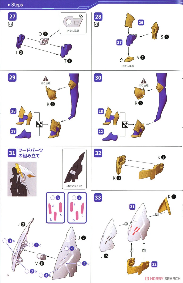 Krakendress Rania DX Ver. (Unassembled Kit) Assembly guide5