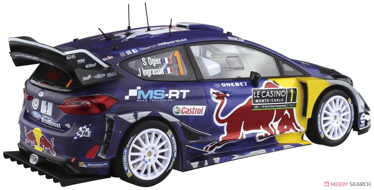 ベルキット No.12 FORD FIESTA RS WRC MONTE CARLO 2017 SEBASTIEN OGIER/JULIEN INGRASSIA (プラモデル) 商品画像4