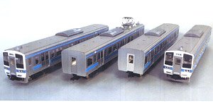 1/80(HO) Series 415-1500 (J.R. Kyusyu Ver.) Paper Kit (4-Car Set) (Unassembled Kit) (Model Train)