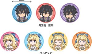 Shincho Yusha: The Hero is Overpowered but Overly Cautious Trading Can Badge (Set of 7) (Anime Toy)