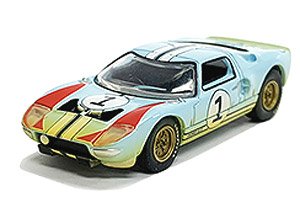 1965 フォード GT (Dirty ver.) #1 ライトブルー (ミニカー)