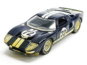 1965 フォード GT (Dirty ver.) #72 ダークブルー (ミニカー)