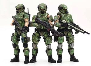 1/18 軍兵 ロシアン カモフラージュ チーム (完成品)