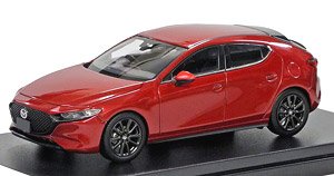 MAZDA3 FASTBACK (2019) ソウルレッドクリスタルメタリック (ミニカー)