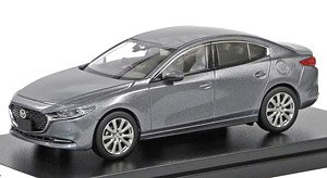 Mazda3 Sedan (2019) Machine Gray Premium Metallic (Diecast Car)