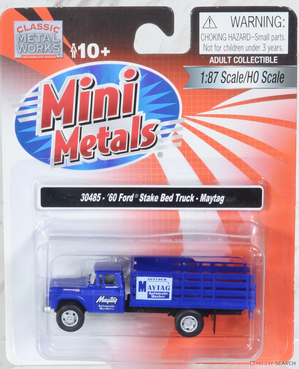 (HO) 1960 Ford Stake Bed Truck `Maytag` (Diecast Car) Package1