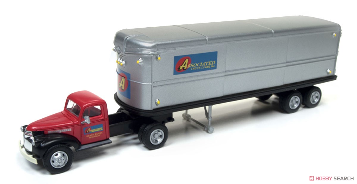 (HO) 1941-46 Chevrolet Tractor /Trailer Set `Mason Dixon Line` (Diecast Car) Item picture1