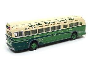 (HO) GMC TDH3610 NYC Transit Bus 72nd St. Cross Town (Diecast Car)