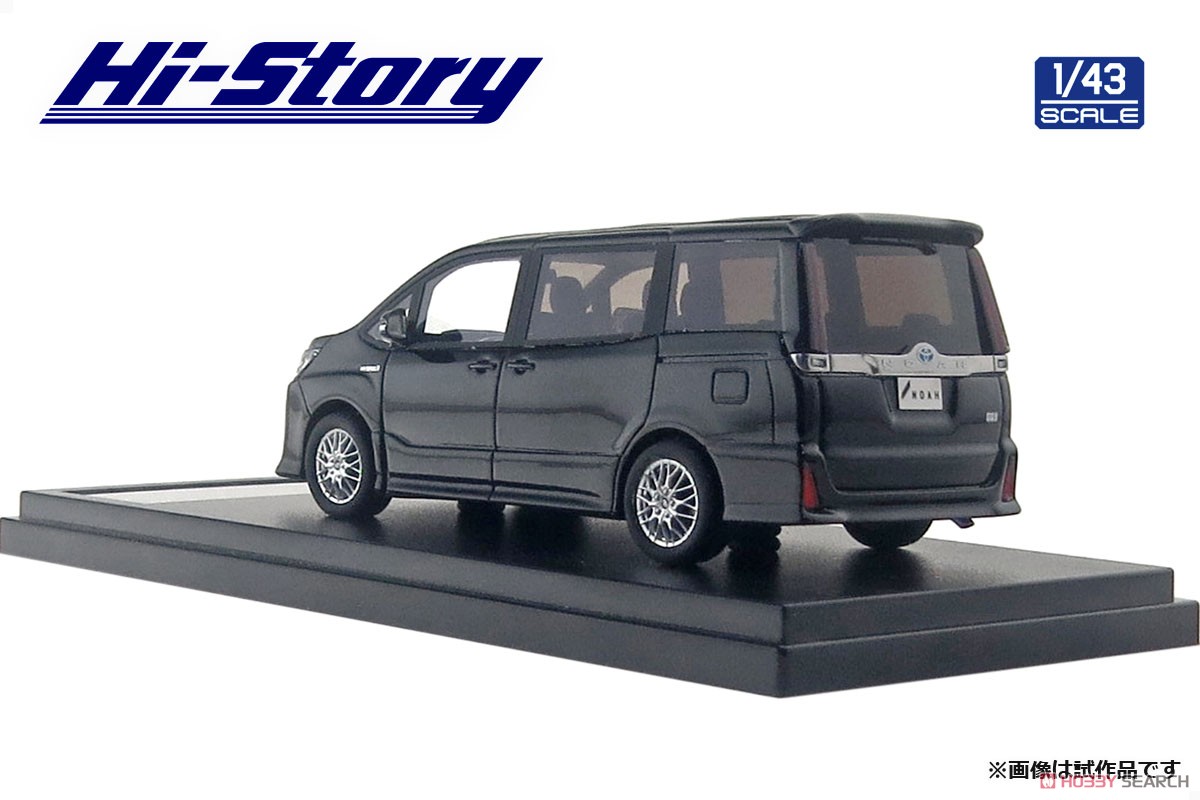 Toyota NOAH HYBRID Si (2019) ブラック (ミニカー) 商品画像4
