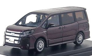 Toyota Noah Hybrid Si (2019) Bordeaux Mica Metallic (Diecast Car)